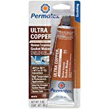 Amazon.com: Permatex 81878 Ultra Copper Maximum Temperature RTV Silicone Gasket Maker, 3 oz. Tube: Automotive cover