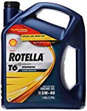 Amazon.com: Shell Rotella (550019921) T6 5W-40 Full Synthetic, Heavy Duty Diesel Engine Oil (CJ-4) - 1 Gallon: Automotive cover